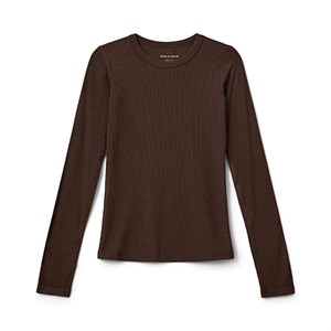 Sofie Schnoor Essentials Noos - Petriciasy T-shirt LS, Brown Fudge